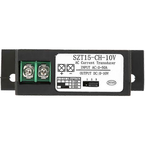 Wechselstromwandler, Umrichter, Stromwandler, Gegeninduktivität, Wechselstrom 0–50 A auf Gleichstrom 0–10 V, SZT15–CH–10 V