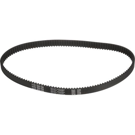 HTD-5M Rubber Timing Belt, 130 Tooth Closed Loop Synchronous Drive Belts for 3D Printer Pulleys, 650x15x3.6mm (Length x Width x Height) (1/5)