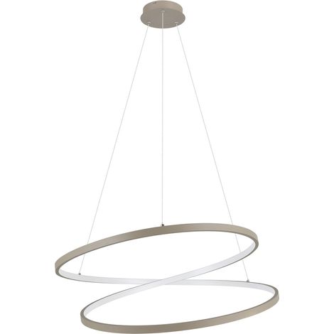 Ø Lumière suspendue LED de 70 cm Ruotale Sable - 901141 (1/3)