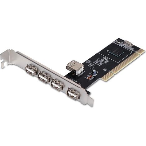 Scheda PCIUSB 2.0 NANOCABLE 5 Porte NANOCABLE
