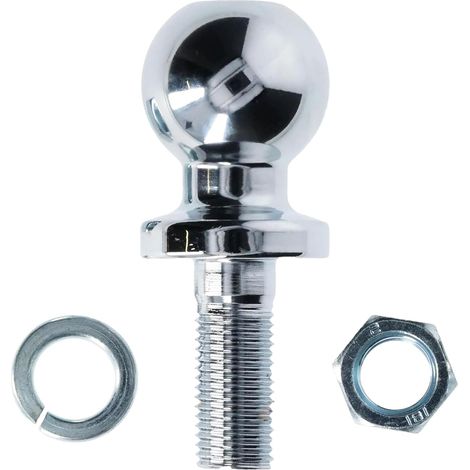 Attelage de Remorque, 50mm 3,5T Boule de Remorquage, Boule Attelage Micro Tracteur, Vis Ø25mm, pour Barre D'attelage avec Une Charge Jusqu'à 3,5 Tonnes, Convient pour Voiture, Tracteur (1/5)