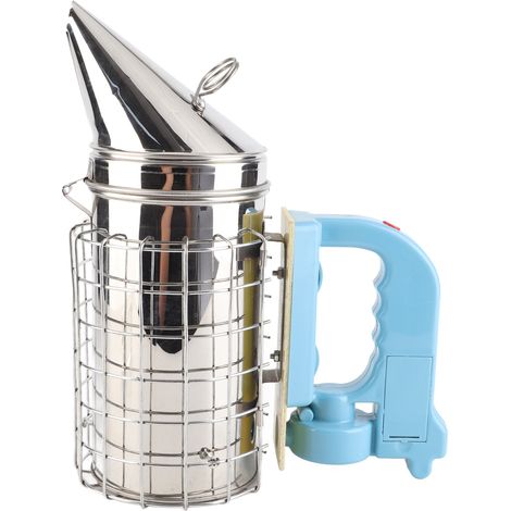 Ortviai Fumigène Électrique pour Apiculture en Acier Inoxydable avec Protection Thermique