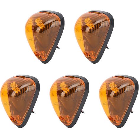 Stück LED-Dachmarkierungsleuchten, 12 V, bernsteinfarben, hohe Helligkeit, wasserdicht, stoßfest