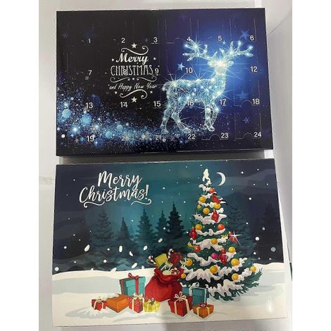 Calendrier de l'Avent 24 jours avec figurines anime, boîte surprise, décorations de Noël (1/5)