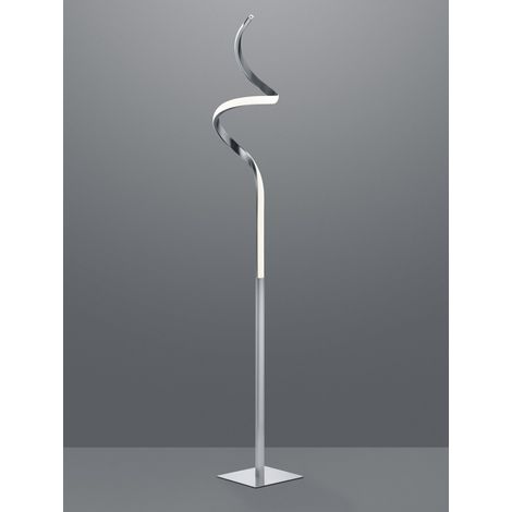 Piantana Led Touch Dimmerabile Course H145 cm Nichel Trio Lighting (1/2)