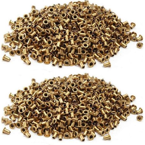 2000 Kupferösen für Rahmen und Bienenstockzubehör, Kupferkappen (1/5)