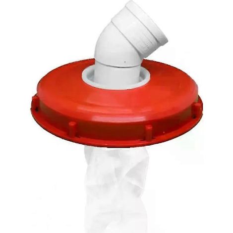 Couvercle de filtre pour cuve IBC en nylon résistant aux intempéries, compatible avec les cuves IBC de 1000 litres et les réservoirs d'eaux usées (Dirt-JXLGV). (1/5)