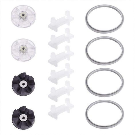Lot de 14 pièces Blender Seal anneau Shockproof tampons transparent Wheels (1/5)