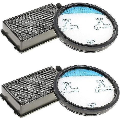 Ensemble de 2 filtres HEPA pour aspirateurs cycloniques compacts Rowenta (Ro3731ea, Ro3724ea, Ro3753ea, Ro3786ea, Ro3798ea, etc.) (1/5)