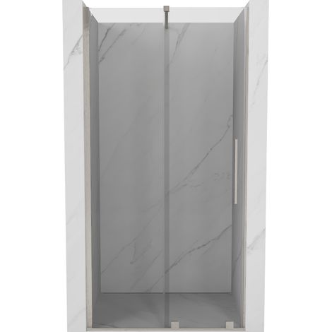 Mexen Velar porte de douche coulissante 110 cm, transparent, nickel brossé - 871-110-000-01-97 (1/5)