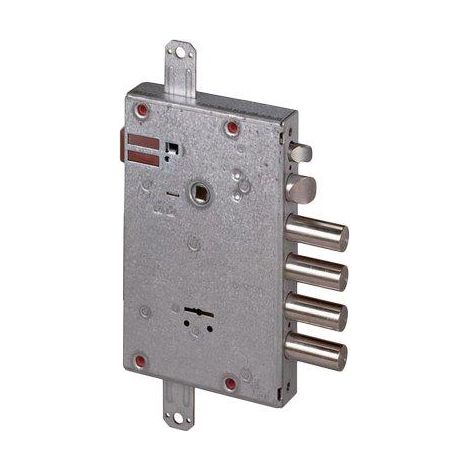 SERRATURA METALLO APPLICARE ELETTRICA 17515 CISA DM LUNGA + CANTIERE M4+SCR IP.MM 28 E.MM 64