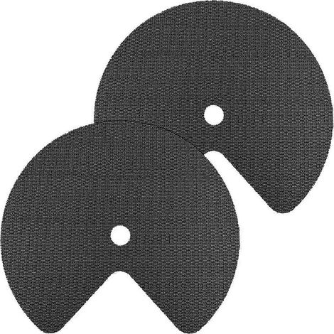 Lot de 2 tapis de protection ronds pour étagères de cuisine, sans adhésif, antidérapants et pour réfrigérateur. (1/4)