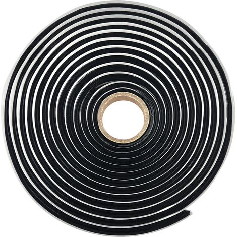 Ruban Butyle Sealant Tape, 10 mm x 4m Ruban d'étanchéité en caoutchouc étanche à l'eau pour les fuites, automobile camion fenêtre porte RV réparation pare-brise phares toit mastic (1/5)