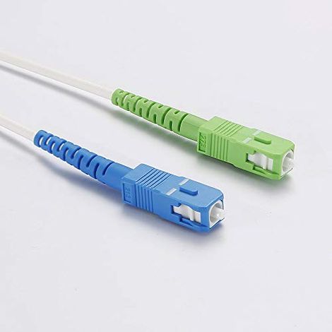 Câble Fibre optique pour box Free - 3M blanc Câble Fibre optique pour box Free,Longueur 3 mètres