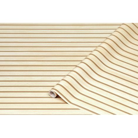 d-c-fix pellicola adesiva per mobili Wooden Slats 90 cm x 2,1 m – pellicola decorativa lavabile e autoadesiva per cucina, armadio, tavolo & davanzale – moderna & sostenibile (1/5)