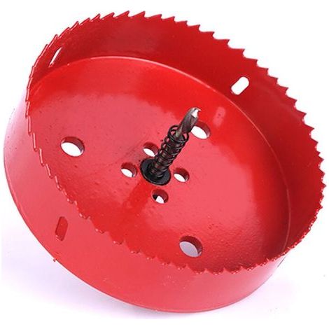 Scie Cloche - 150 mm - Bi-Metal - Pour Perçage Aluminium Acier Bois - Tige Hexagonale Incluse (1/5)