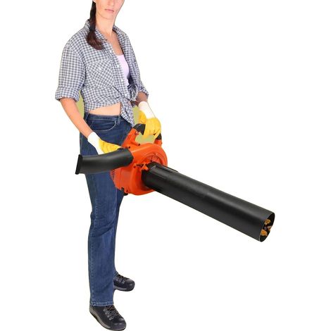 Soplador de gasolina, potencia de 0,75 kW, velocidad de 7000 rpm, motor de 25,4 cc, dimensiones de 91,5 x 33,5 cm, capacidad del depósito de 1,2 L. (1/5)
