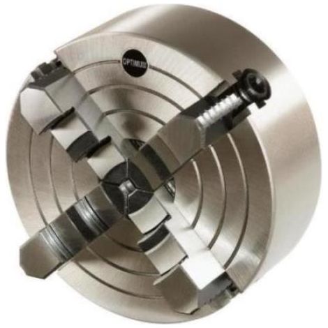 Plato de 4 garras Ø 250 mm Camlock DIN ISO 702-2 No 6 colocación independiente OPTIMUM