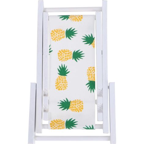 Kreativer Handy Muster Tragbarer Ananas mit Strandstuhlhalter Ständer Zubehör Sommerurlaub und Strandkorb für Tischdekoration (1/5)