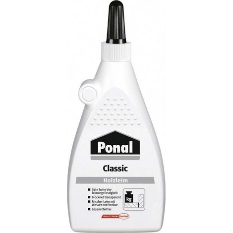 Cola para madera Ponal pn18 resistente al agua seca clara