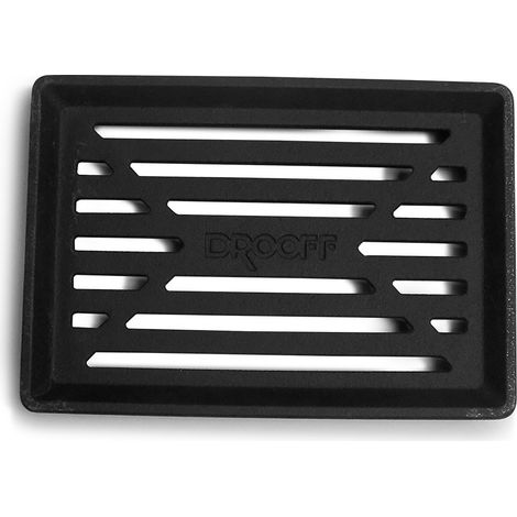 Support de grille pour poêles à cheminée Varese 2 de Drooff - fonte - dimensions d'encastrement parfaitement adaptées