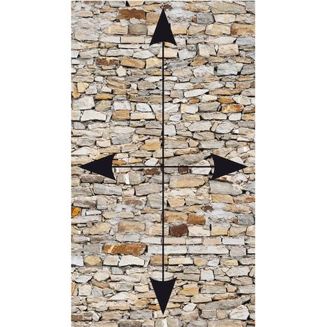 VETRO Glasscheibe MAUER 20-120 x 90-180 cm Anfertigung