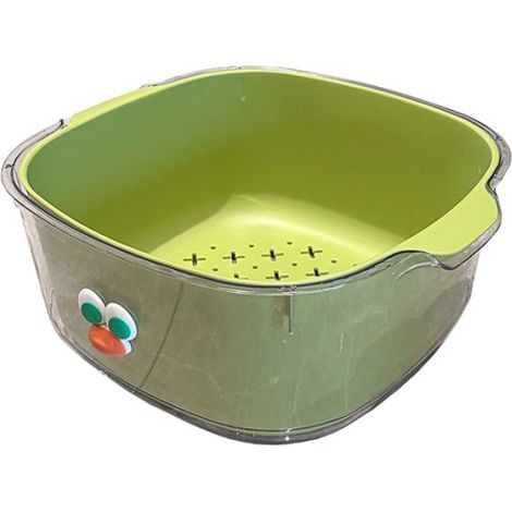 Panier de Vidange Multifonctionnel - Ulisem - Grand - Vert - Double Couche (1/5)