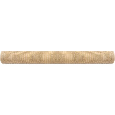 Maison Exclusive - Red de privacidad HDPE beige 1,5x25 m 75 g/m² (1/4)