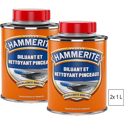 Diluant et nettoyant pinceaux antirouille 2x 1L HAMMERITE