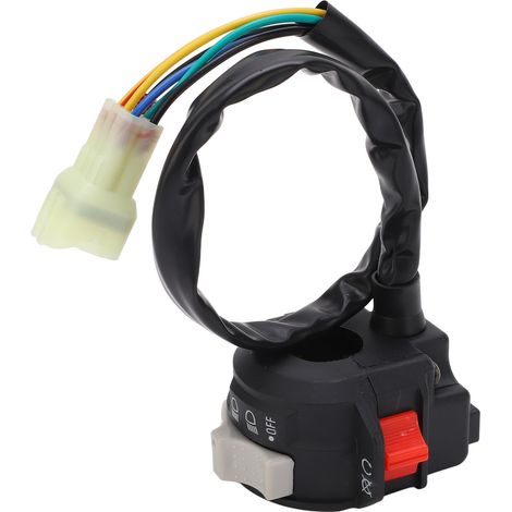 Interrupteur de guidon gauche pour VTT (feux de route/croisement/arrêt) 5FK 83975 11 00 - Pièce de rechange pour Banshee 350 YFZ350 2002-2006 (1/5)