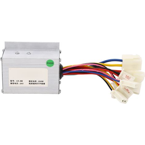 Contrôleur de vitesse pour moteur à balais 24 V 250 W, batterie au lithium, pièces détachées pour vélo électrique (1/5)