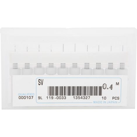 Packung mit 10 Wolframkarbid-Düsenreinigungsspitzen (0,4 mm) für 3D-Drucker (1/5)
