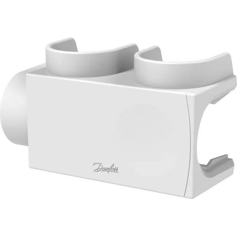 Danfoss Couvercle en plastique pour VHS-DV équerre, sonde à droite en RAL 9016, radiateur 3/4'', 013G7955