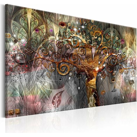 Tableau arbre d'or - 90 x 60 cm (1/4)