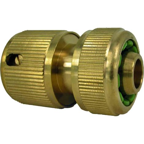 Messing Stecksystem 1/2" Zoll Schnellkupplung ohne Wasserstop