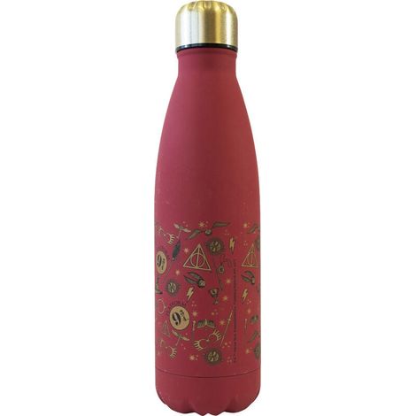 Botella de agua de acero inoxidable de Hogwarts capacidad de 500 ml