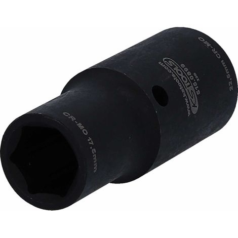 KS Tools 1/2 Spezial-Alu-Felgen 2 in 1 Kraft-Stecknuss, 17,5 / 22,5 mm (1/4)