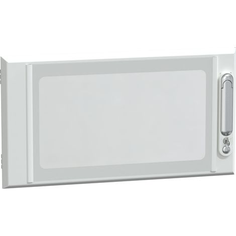 PrismaSeT IP40-Tür, 6 Module, 330 mm Höhe, Material: Glas und behandeltes Stahl (1/2)