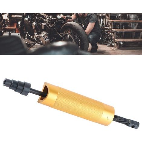 Extracteur de goupille de piston 12-24mm en alliage d'aluminium, outil universel de démontage moto orange et noir (1/5)