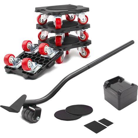 Kit Déplace Meuble avec roulettes - Dolly Connect (1/5)
