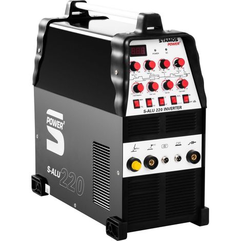 Helloshop26 – Poste à souder MMA 200A – Tension 230V – Réglage d'intensité 2/4 temps – Électrode jusqu'à 4mm – Refroidissement par ventilateur