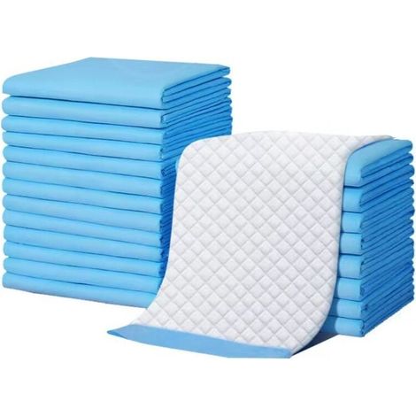 Dog Training Pads, Pack of 100, 33 x 45 cm, Disposable Puppy Training Pads, Super Absorbent, Odor-Resistant, Thickened Version (1/4)