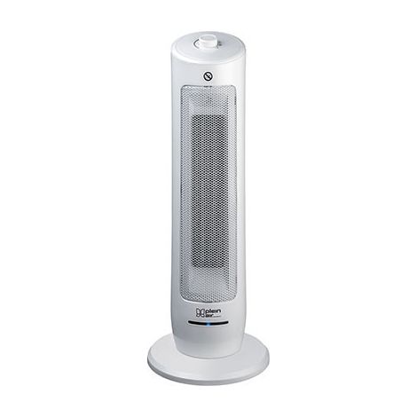 Termoventilatore ceramico torre CM-TN2000 due livelli di potenza 1000/2000W termostato ambiente regolabile caldobagno scaldino