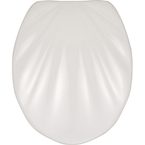 Wenko Premium Tapa WC Concha Blanco Duroplast (1/5)