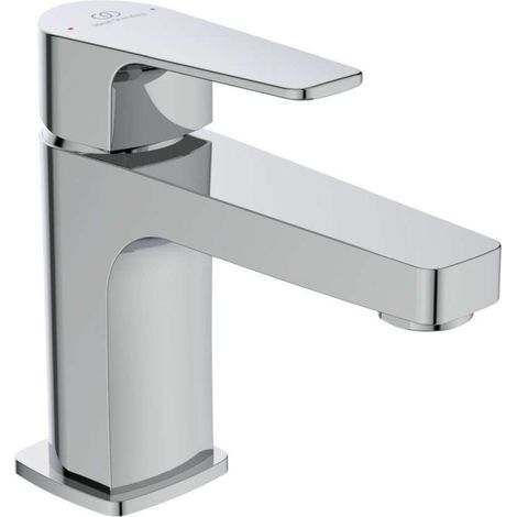 Ideal Standard Grifo de lavabo Cerafine D, H80, sin vaciador, saliente 115mm, cromo, BC682AA (1/4)