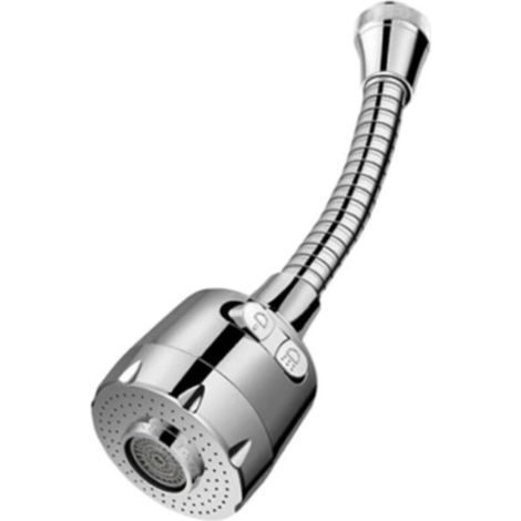 Prolunga per rubinetto da cucina, risparmiatore d'acqua per rubinetto, aeratore per rubinetto, rubinetto girevole a 360° per bagno e cucina.