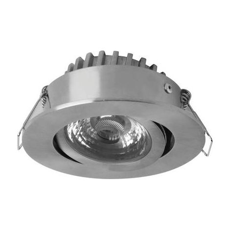 Megaman Rico Lampada a LED da incasso per bagno LED (monocolore) LED a montaggio fisso 6.5 W IP44 Acciaio inox (spazzol