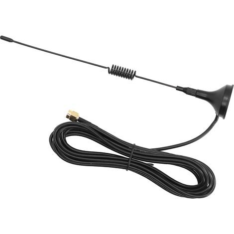 Antenne GSM 2G 3G GPRS à gain élevé, omnidirectionnelle, réception et transmission de signal, base magnétique, pour modem et routeur (1/5)