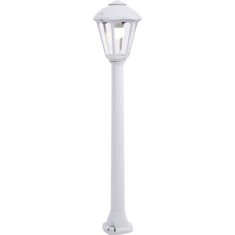 Borne Giaffa/giampy E27 Blanche éclairage Extérieur Durable Et élégant - Fumagalli