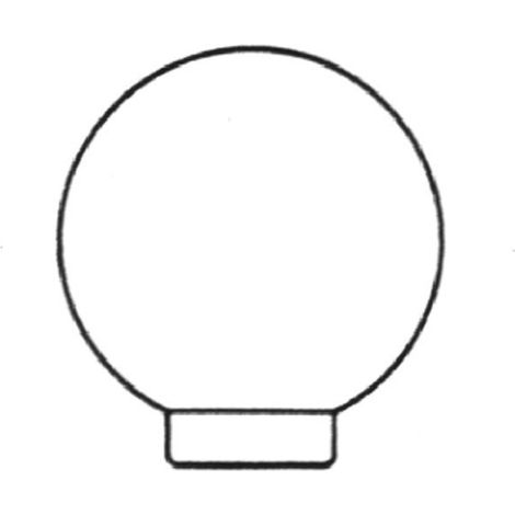 POMO ABS BIANCO - 34 MM